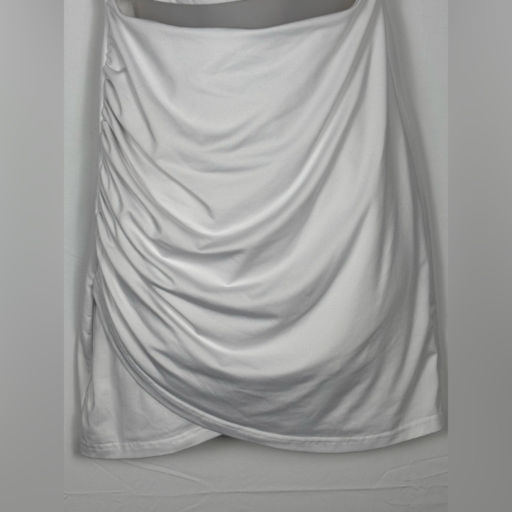 Superdown Mini Dress Strapless Bodycon Cutout White- Medium - Picture 6 of 12
